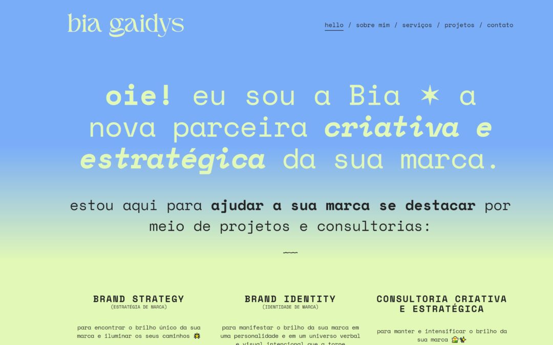Bia Gaidys Homepage Image